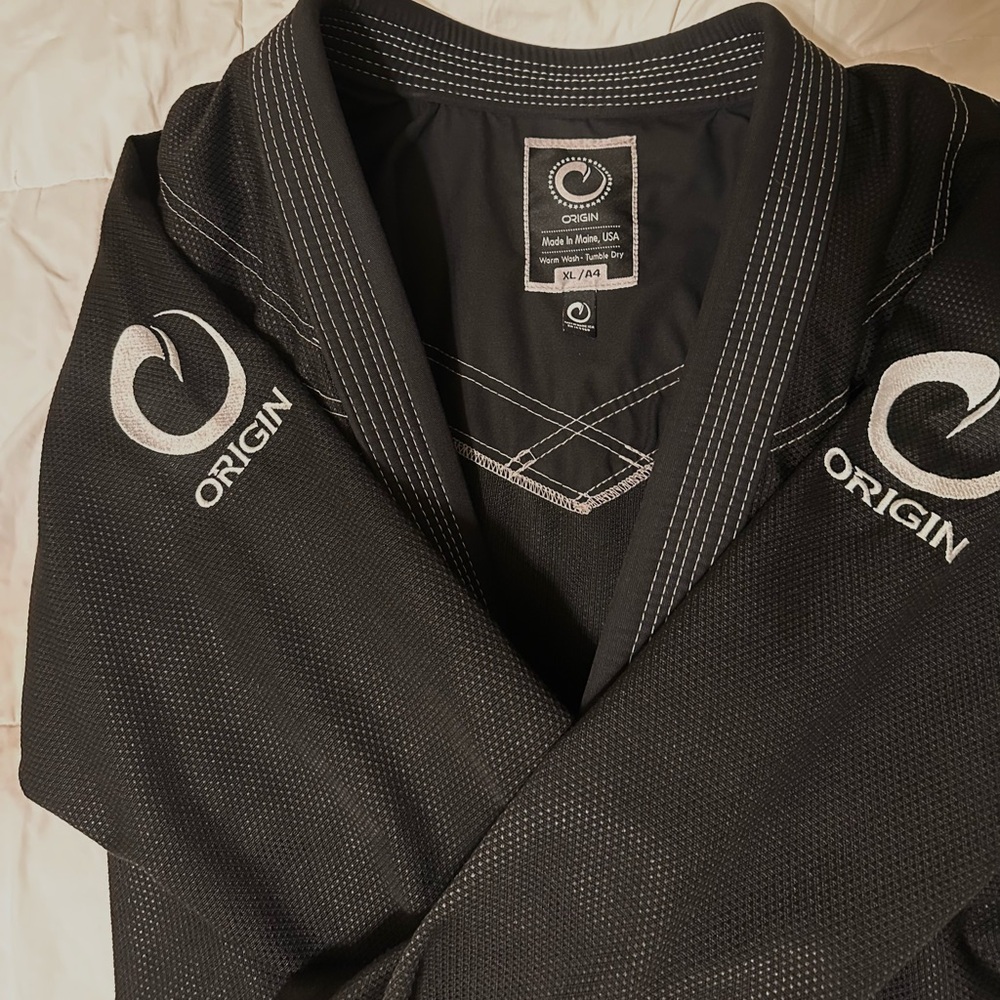 Brand New Origin Black Jiu-Jitsu Gi A4/XL